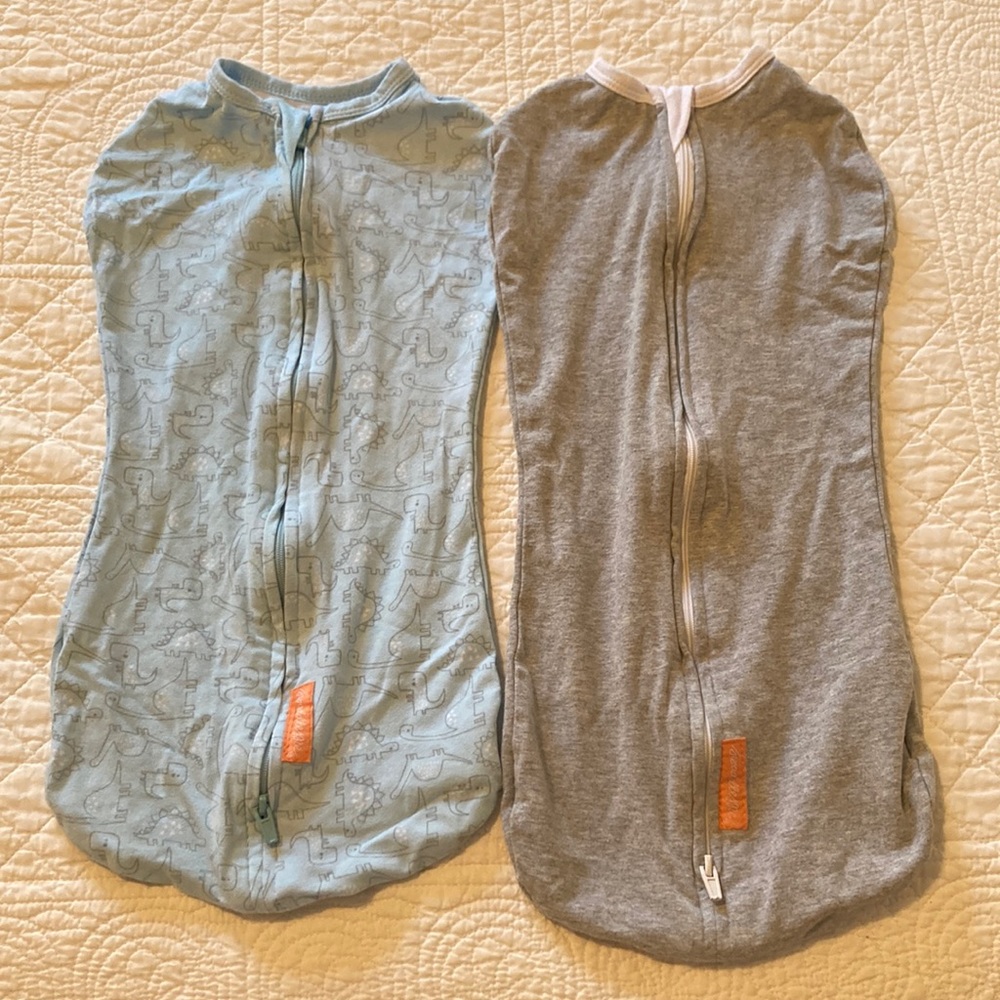 SwaddleMe zipper swaddles, two pack